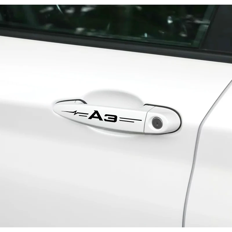 1 пара спортивный виниловый Стайлинг для Audi A3 A4 Q3 Q5 Q7 S8 TT внешние аксессуары