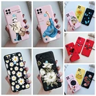 Для Realme C25Y чехол RMX3265 Милые Девушки Подсолнухи Мягкая силиконовая задняя крышка телефона для Realmi Realme C25Y C 25 Y RealmeC25Y чехол s