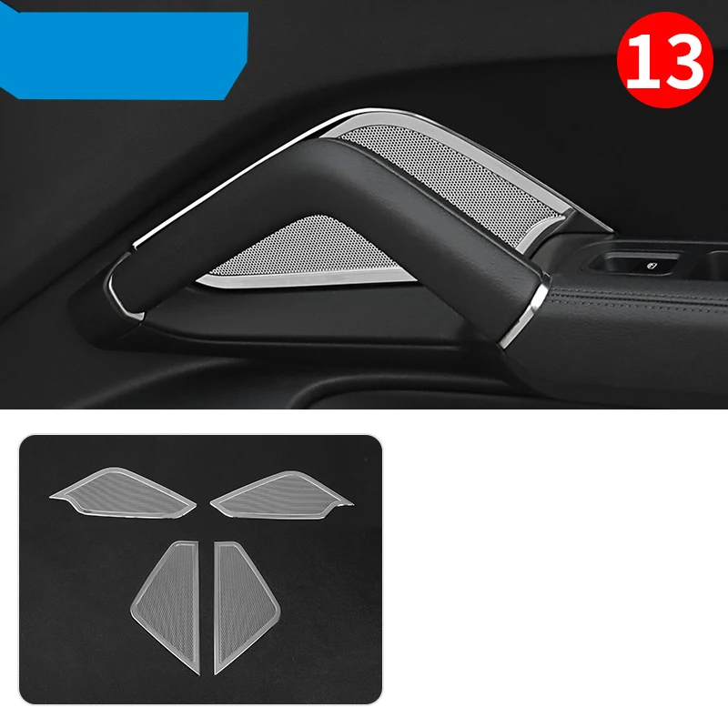 Lsrtw2017 нержавеющая сталь автомобильная дверь звук планки багажник для Porsche Cayenne 2018