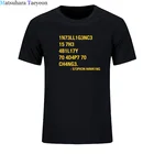 Летняя Повседневная футболка с принтом хакера, Мужская футболка с надписью на языке Стивен боуэнг, хлопковая футболка высокого качества, мужские футболки