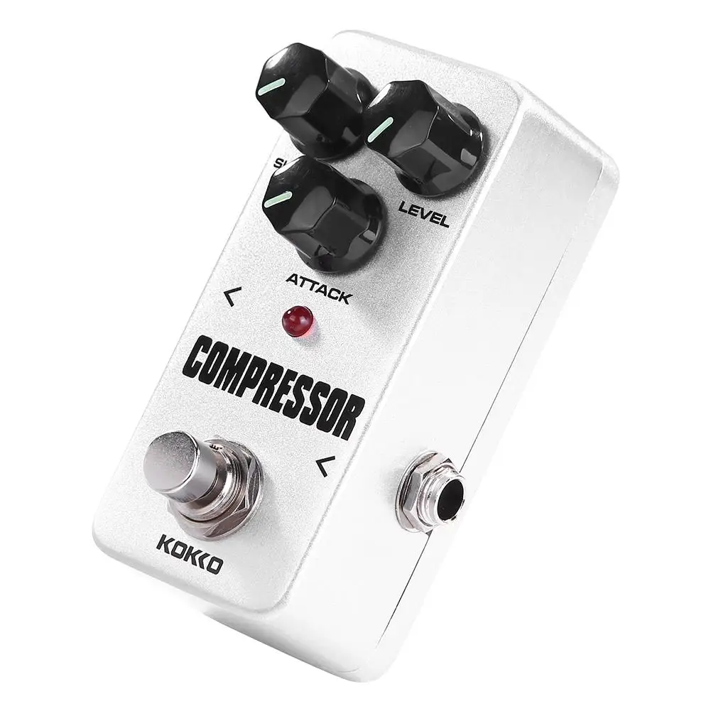 kokko gitarre pedal wirkung kompressor booster verzerrung overdrive elektrische bass gitarre effekte true bypass musical instruments free global shipp
