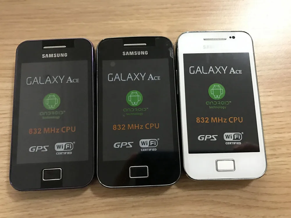 Разблокированный S5830i samsung Galaxy Ace S5830 смартфон 3g Wifi gps 5MP камера сотовый телефон