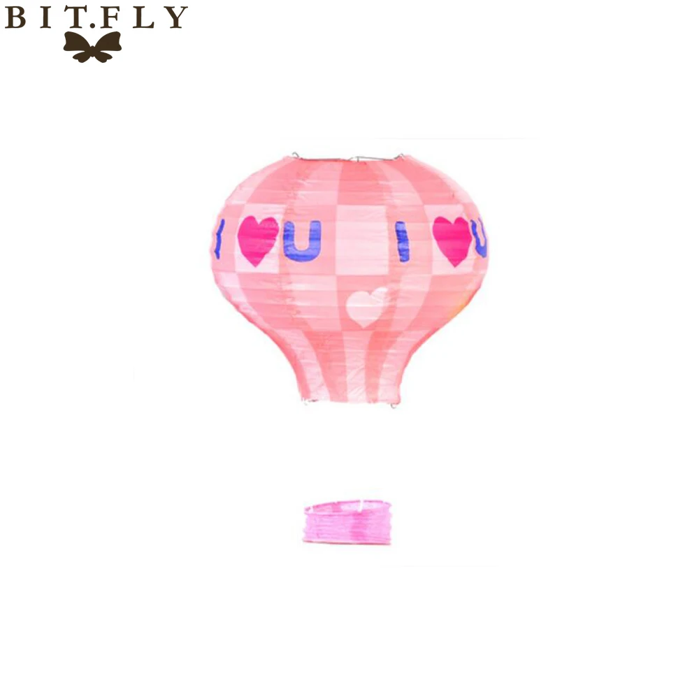 BITFLY Радужный воздушный шар бумажный фонарь DIY украшения для спальни свадьбы