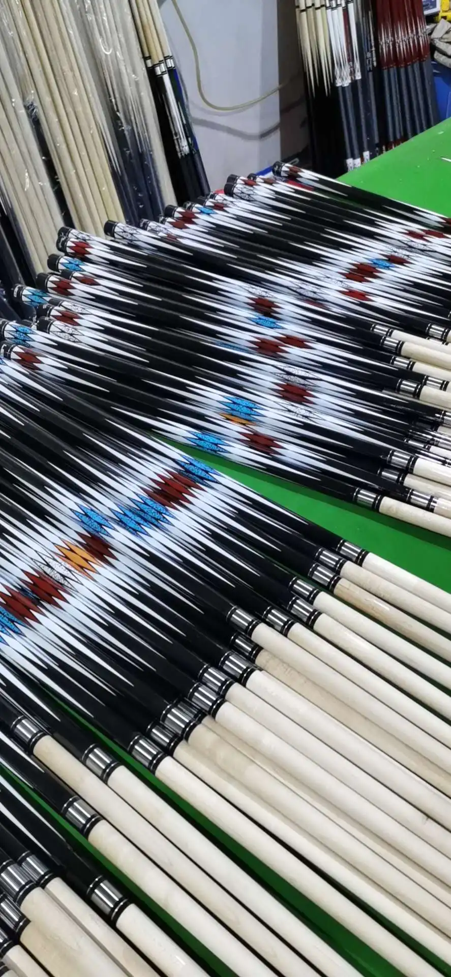 2 шт. Канада Кленовый флэш накопитель Алмазный бильярдный кий|Кии для снукера и