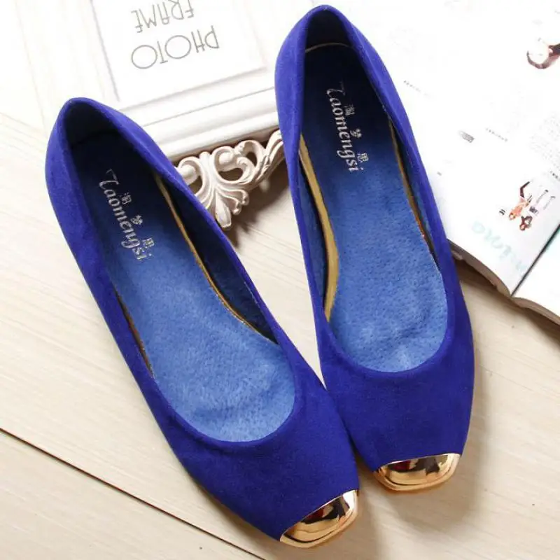Zapatos mujer женские лоферы обувь на плоской подошве Балетки без застежки Мокасины с