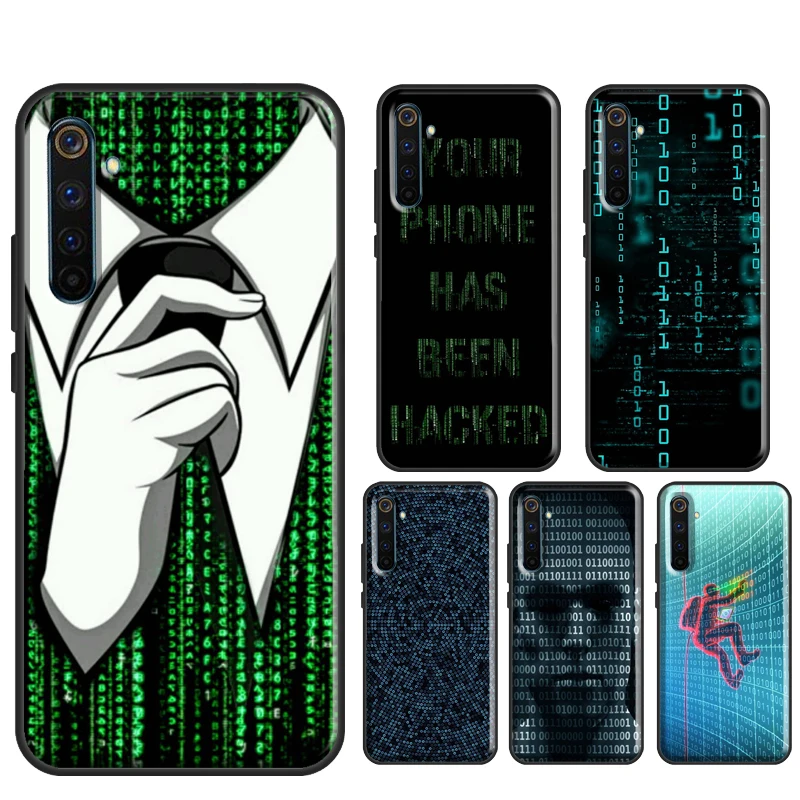 Матричный хакер для OPPO A5 A9 A15 A52 A72 A53 Realme 9i 8i 8 Pro GT Neo 2 Master OnePlus 10 9 9R чехол - купить по