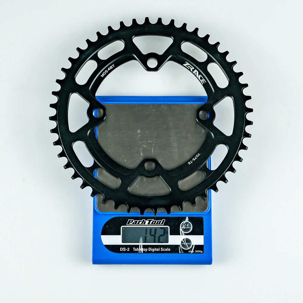 ZRACE цепная цепь 40 T/42 T/44 T/46 T/48 T/50 T/52 T BCD104, узкий зуб AL7075 CNC, MTB/дорожный/складной велосипед/гравий-велосипеды