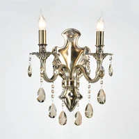 hot selling brass color wall sconce light fixture wall bracket lamp e14 incandescent wall light