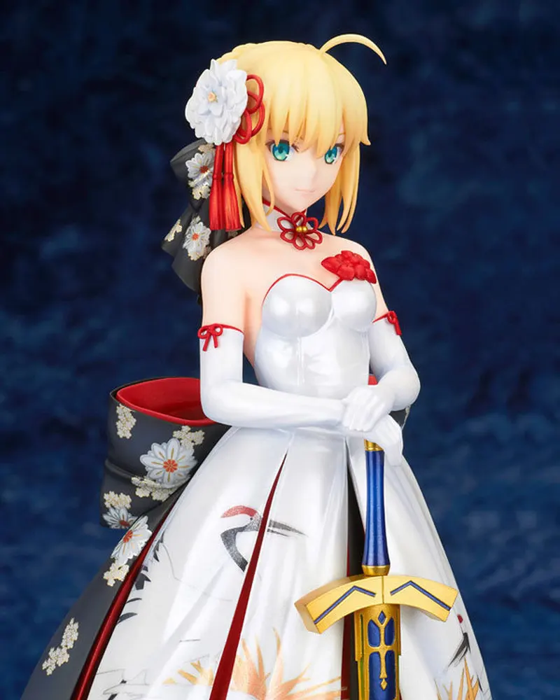 Альтер из новеллы Fate Grand Order Saber Arturia кимоно Ver. Аниме ПВХ фигурка Arutoria Pendoragon свадебное платье Коллекция игрушек 25,5 см