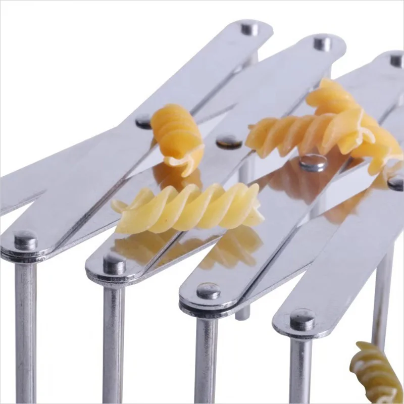 

Retractable Storage Rack Folding Kitchen Gadget Multi-function Stainless Steel Steaming Pot Rack AS99