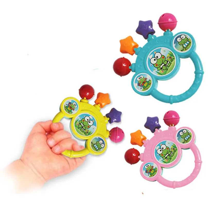 

Baby toys Baby Bell Toy Hand On The Toy Baby Birthday Gift practice baby's listening L0092