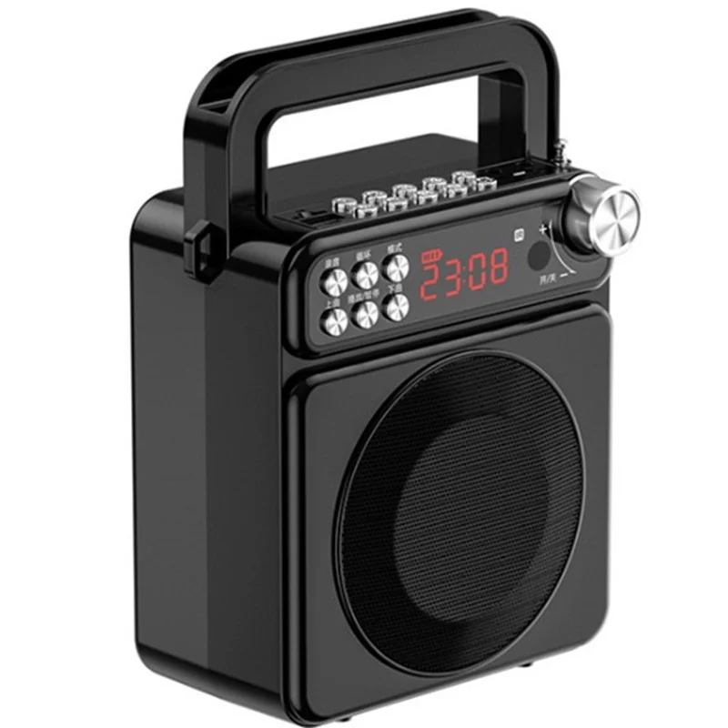 Портативный беспроводной Bluetooth-динамик FM-радио TF-карта USB MP3 музыкальный плеер