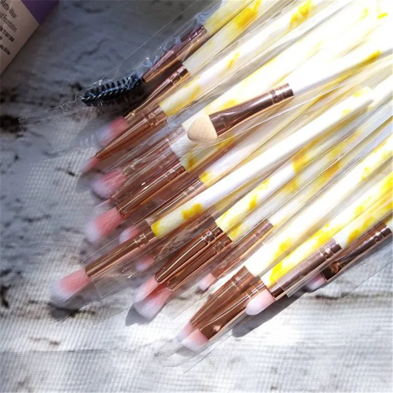 Набор кистей для макияжа ESSANCEYA 20 шт. набор мраморный блендер глаз тени ресниц