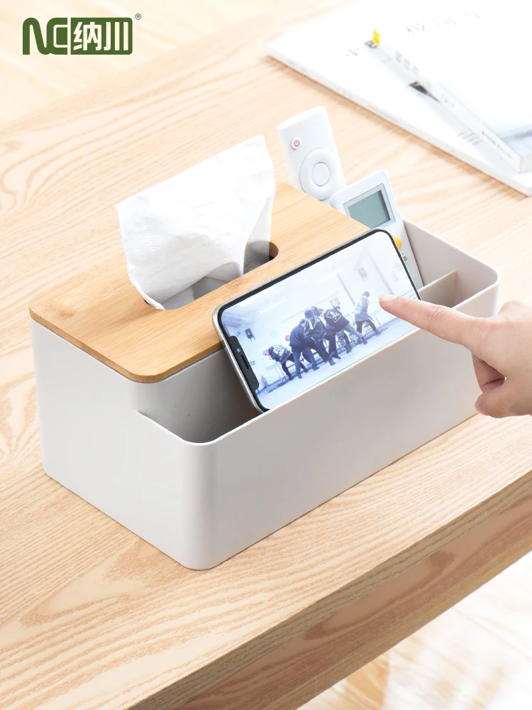 Многофункциональный пластиковый держатель для салфеток чехол полотенец из