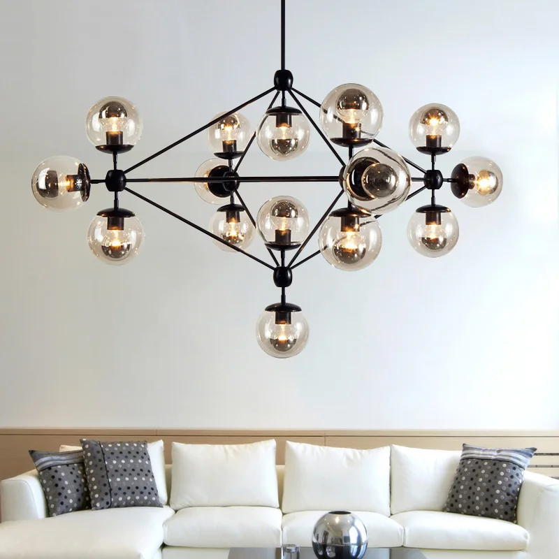 Американская промышленная люстра в стиле лофт MODO светодиодный светильник лампа