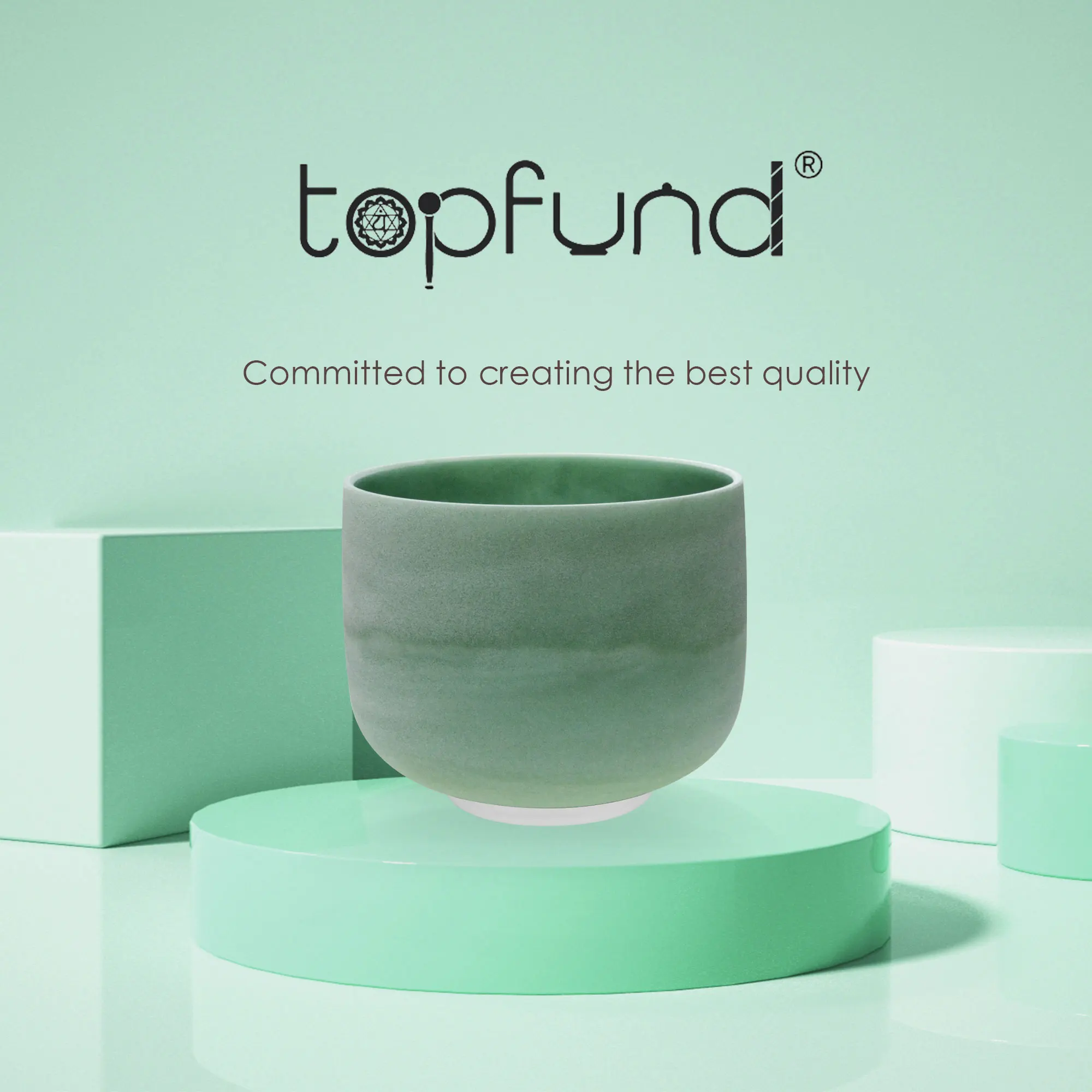 Чакра из Изумрудного сплава с матовым кварцевым кристаллом 8 дюймов | Спорт и