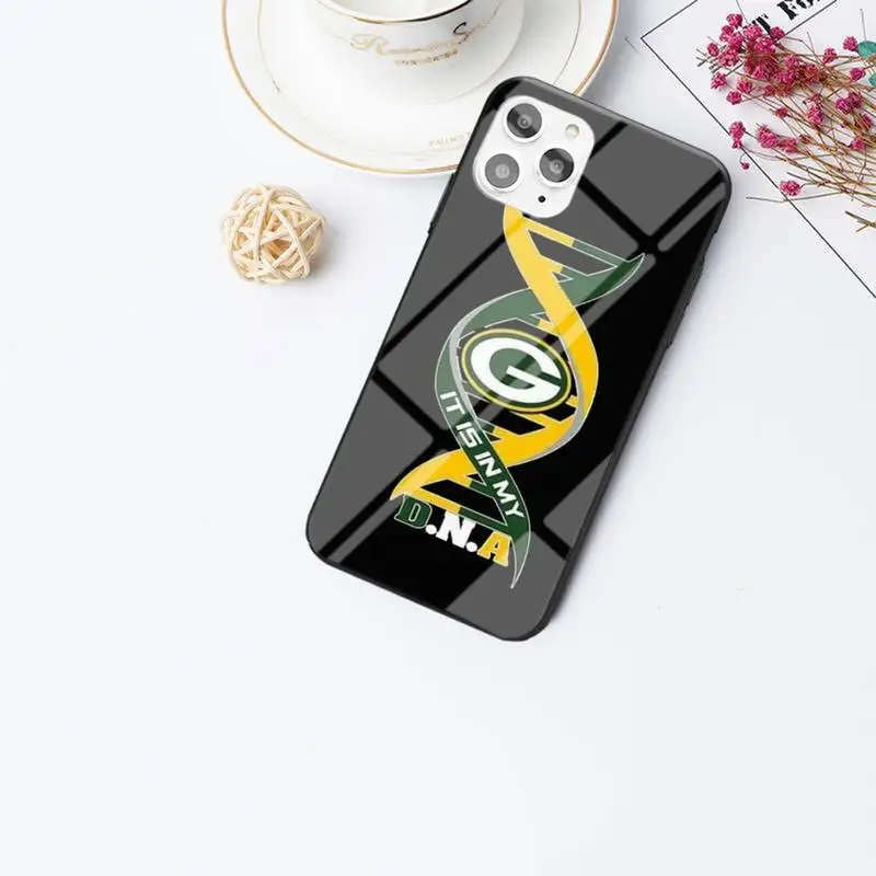

Green Bay Packers Soft Cover Phone Case For IPhone 6 6s 7 8 Plus X Xs Xr Xsmax 11 12 Pro Promax 12mini Tempered Glass