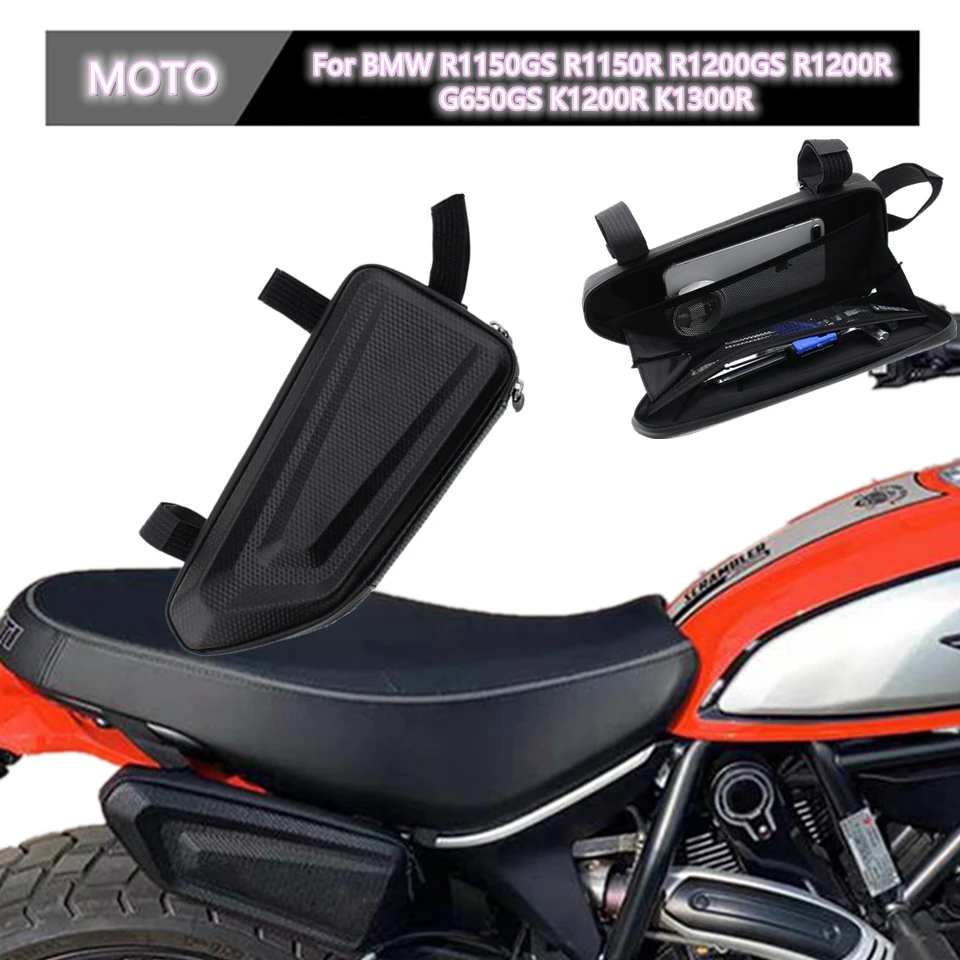 

For BMW R1150GS R1150R R1200GS R1200R G650GS K1200R K1300R Side Package Motorcycle Modified Hard Shell Triangle Bag