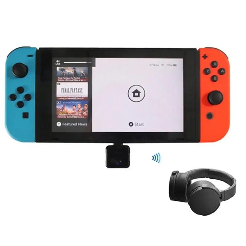 Портативный беспроводной адаптер с Bluetooth Dongle Mini usb type C передатчик наушников для Ns switch PS4