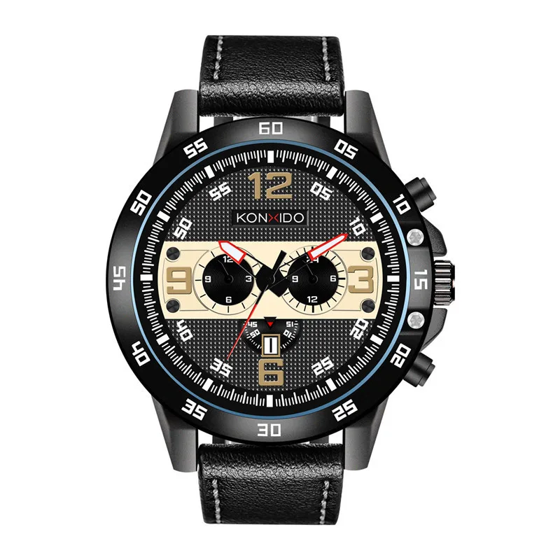 

KONXIDO/gallery of 6209 male noctilucent waterproof leisure men's fashion sports watches quartz watch
