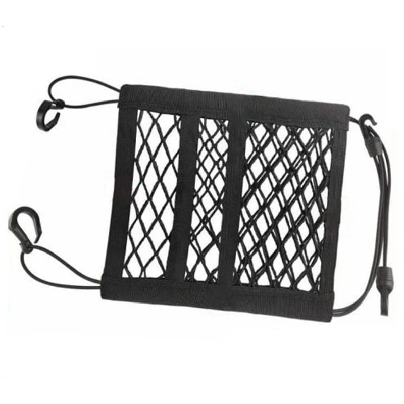 Высокопрочная эластичная Сетчатая Сумка для автомобиля органайзер переднего