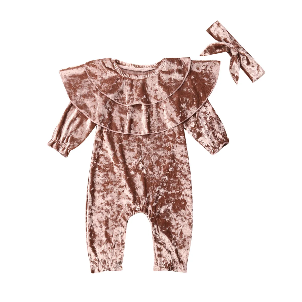Emmababy-осенний Детский комбинезон с длинными рукавами для новорожденных мальчиков и девочек, комплект с комбинезоном, одежда