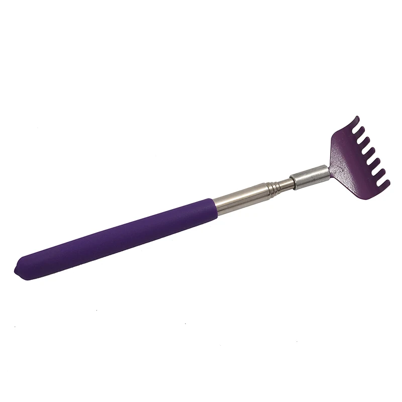 

Telescopic Stainless steel Compact Scratching Tool Extendable 20-68cm Back Scratcher Massager 5 Section