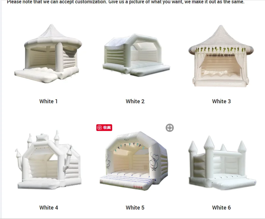 Надувная палатка для свадебных торжеств белый надувной дом прыжков|Надувные