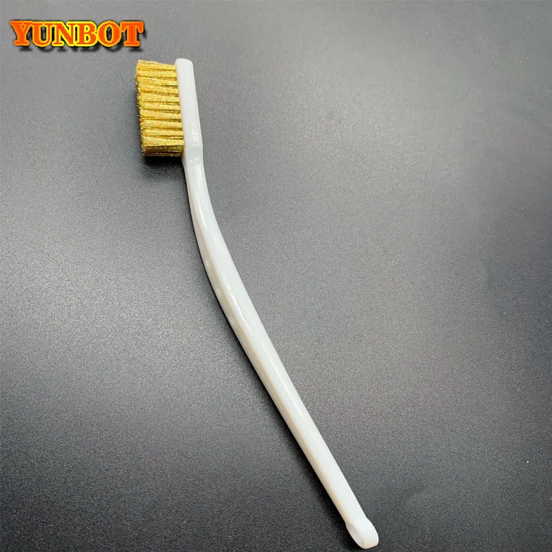 3d принтер очиститель инструмент медная проволока зубная щетка ручка Hotend