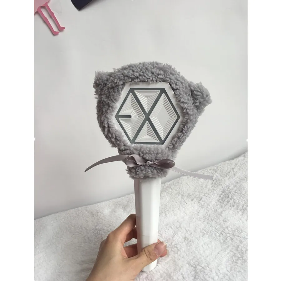 Милый мультяшный светильник Kpop EXO повязка на голову плюшевая накладка чехол Chanyeol