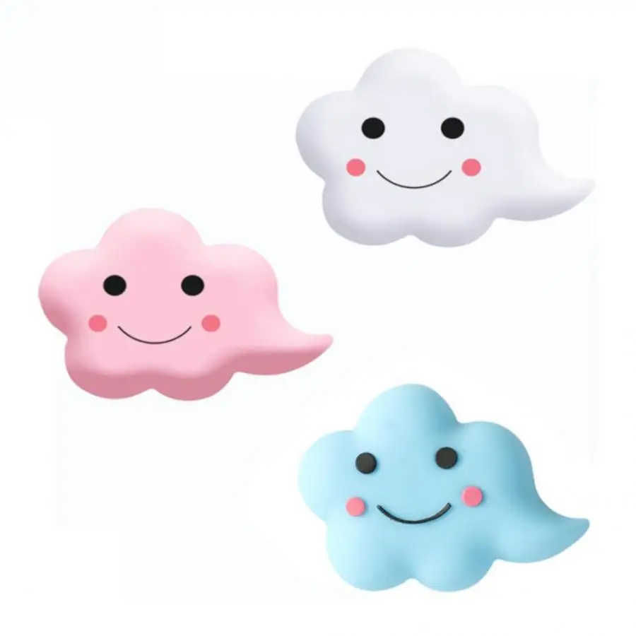 Магниты на холодильник 1 шт. магнит в форме облаков самоклеющаяся дверная ручка