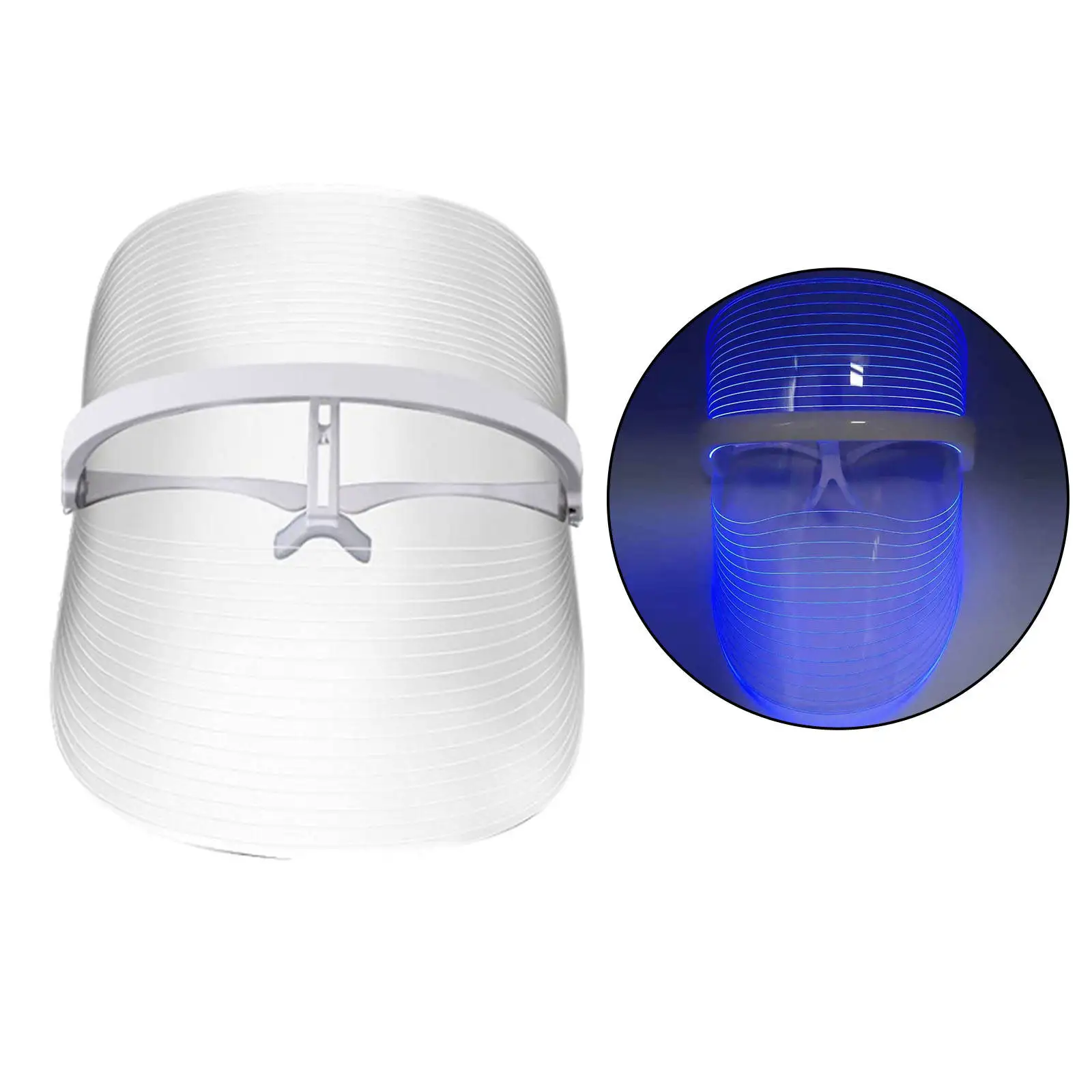 

7 Colors Photon LED Light Therapy Mask Acne Treatment Mask Facial Therapy Sessions for Acne Spot Face Skin Treatment