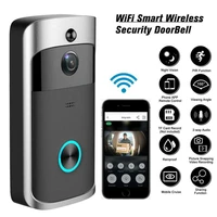smart home video doorbell wifi camera wireless call intercom two way audio for door bell ring for phone home security cameras