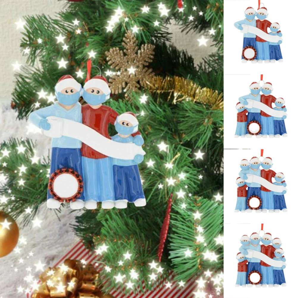 

Family Pendant DIY Gift Delicate Cute Party Xmas Christmas Tree Hanging Snowman