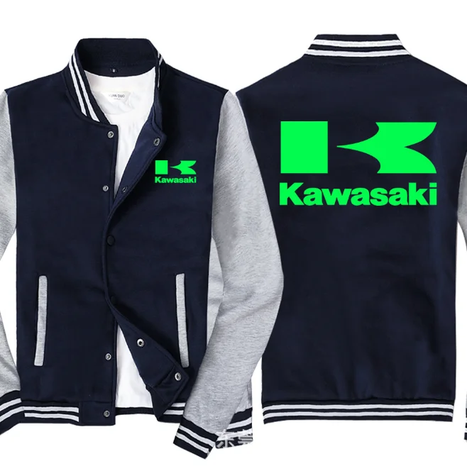 Новая зимняя горячая Распродажа новая куртка для Kawasaki с логотипом японского