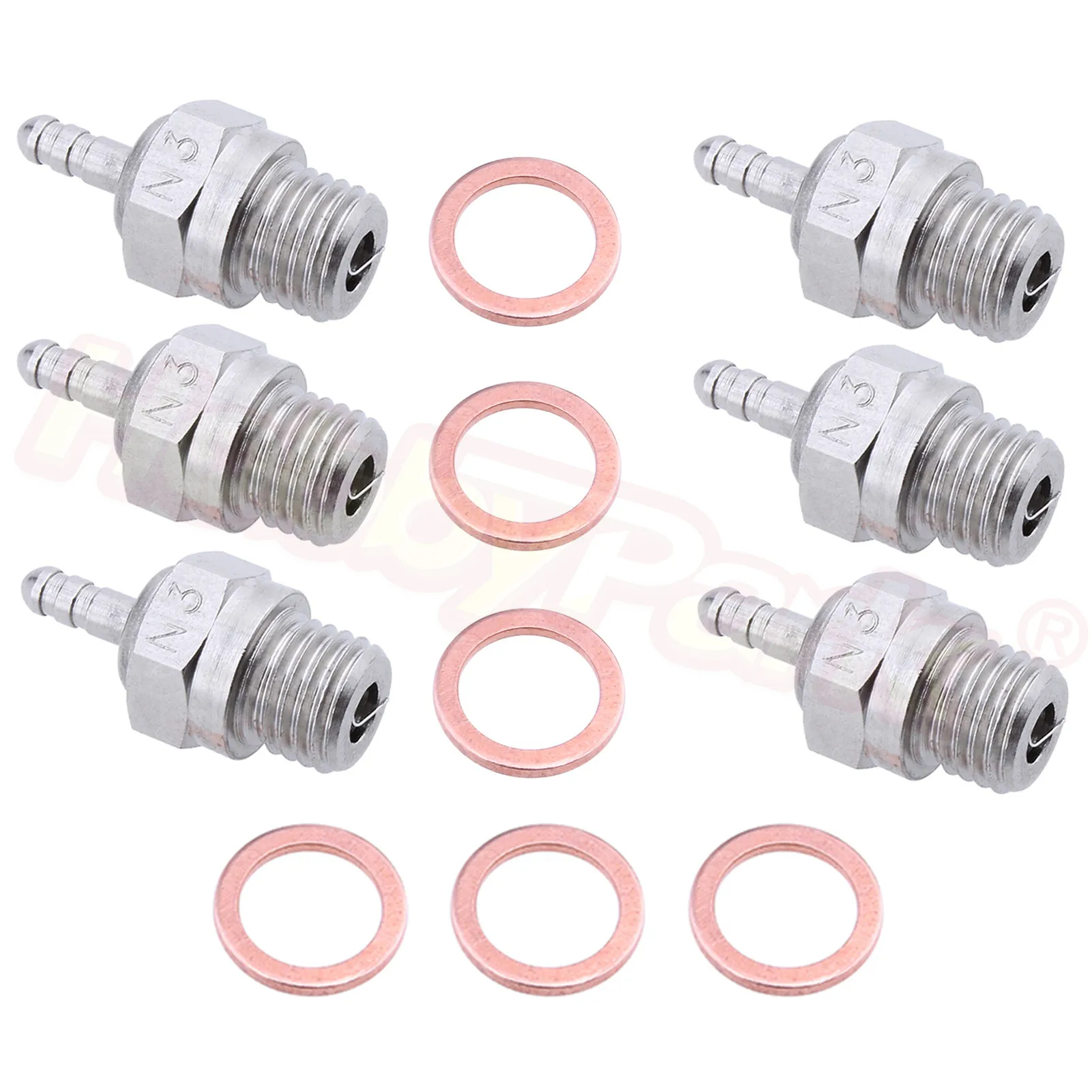 6 шт лот n3 горячая свеча 3 свеча