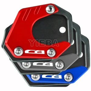 CBR500R CB500F CB500X 2013-2020 2021 Side Stand Foot Extension Enlarger Plate Pad Support CB125R CB300R CB400X CBR650R CB650R