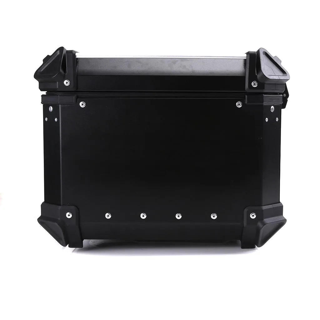 45L Aluminum Motorcycle Top Rear Storage Tool Box Luggage Helmet Case Trunk Waterproof Universal for BMW Yamaha Honda etc | Автомобили и