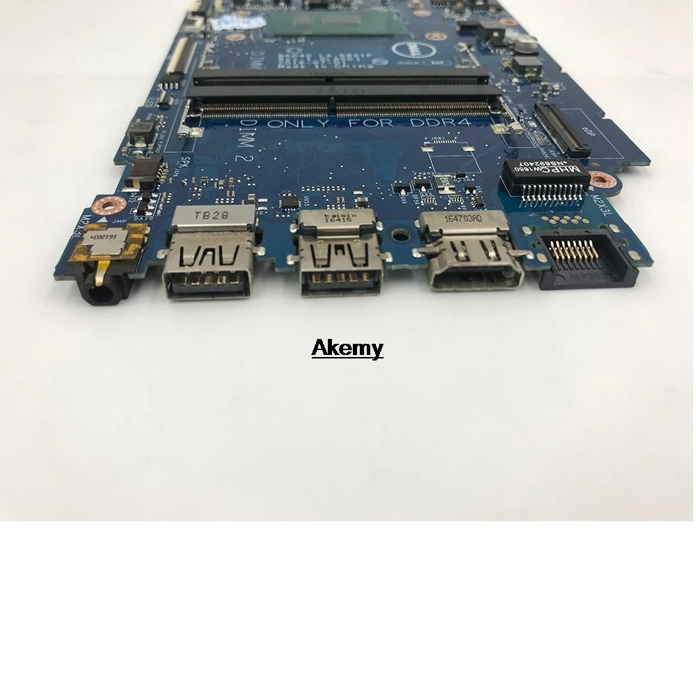 Akemy для Dell Inspiron 7460 7560 материнская плата ноутбука i5-7200U CPU BKD40 LA-D821P 100%