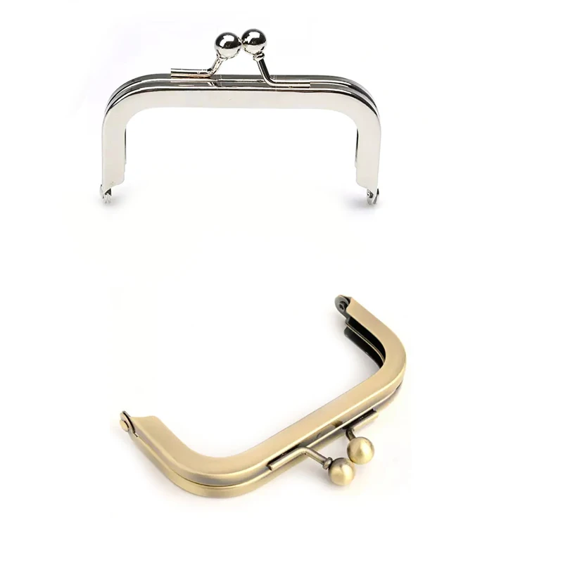 

4 Inch (10cm) ball metal handbag frames frame clutch purse frame Wholesale DIY Bag Accessories Purse Frame Handle