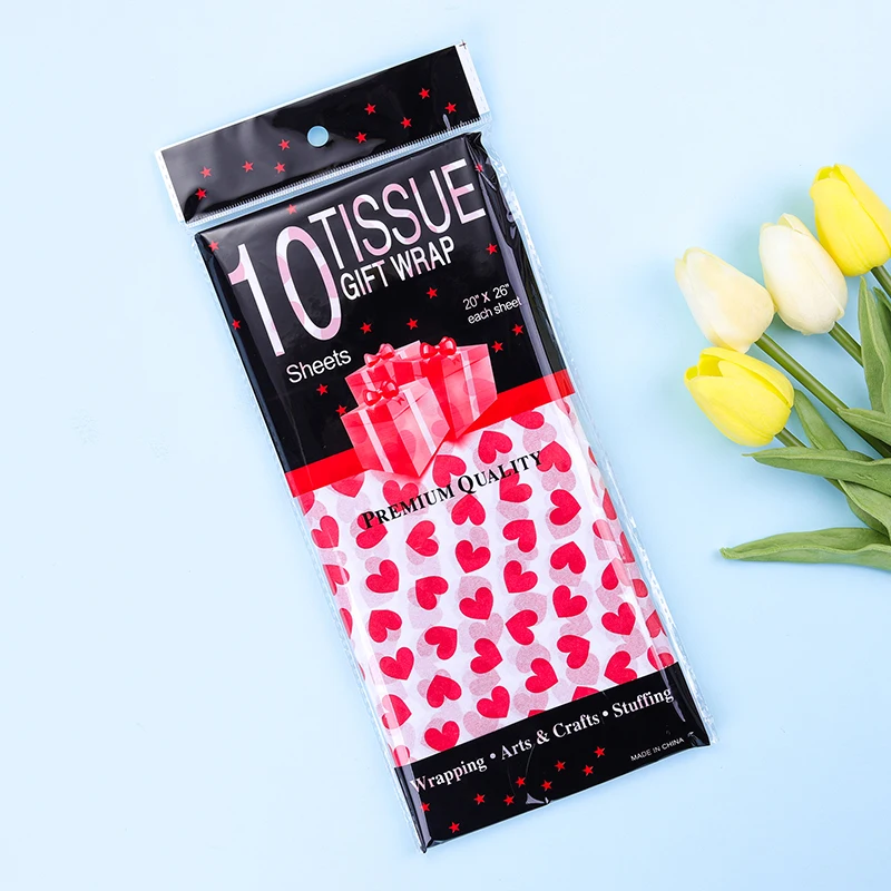 Подарочная оберточная бумага 10 листов 50*66 см | Дом и сад