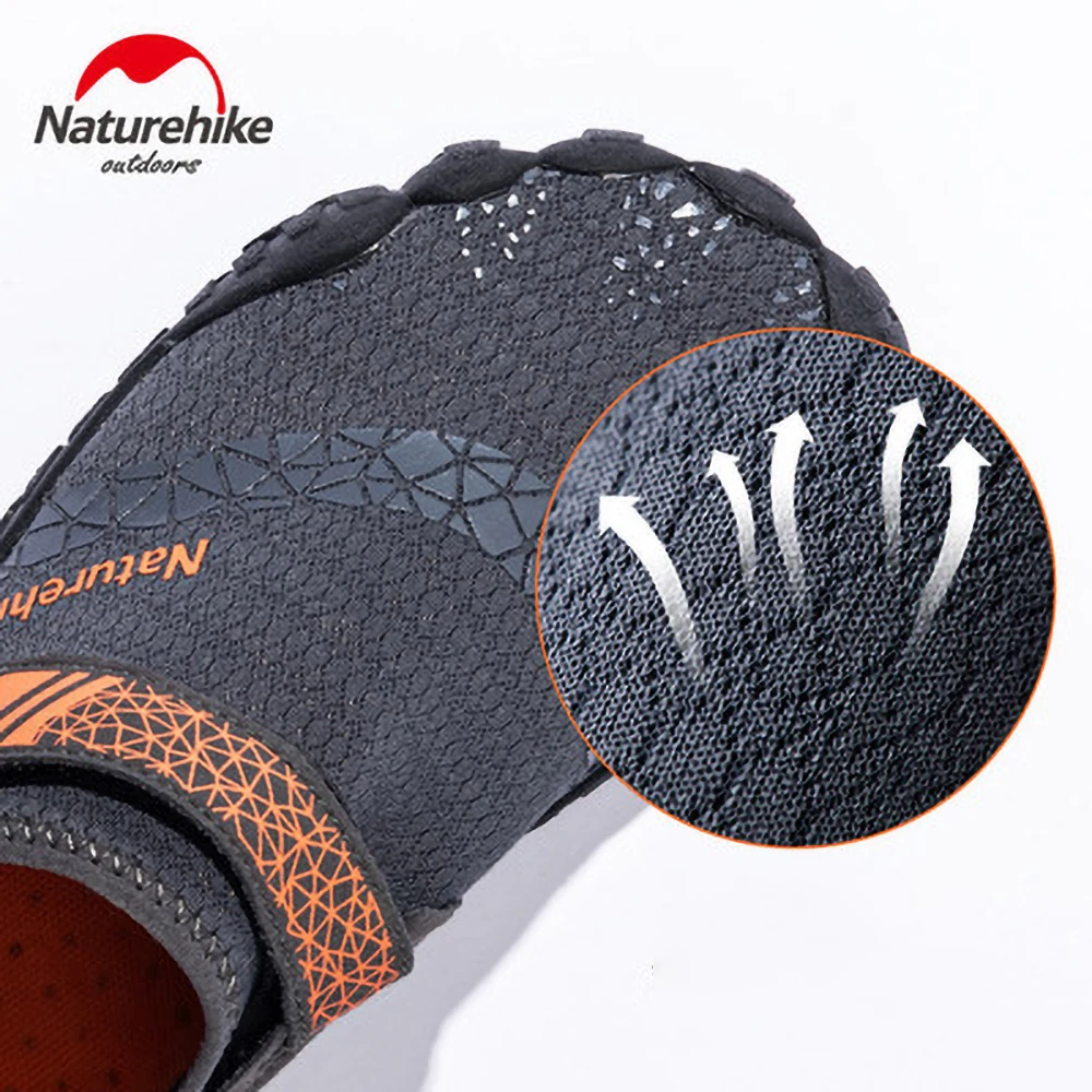 Naturehike Rubber-Soled Non-Slip Wading Quick-Drying Wear-Resistant Beach Shoes Men Wome Swimming Dive Soft Shoes