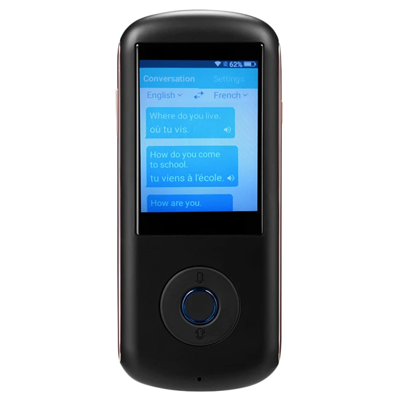 Ams умное устройство для переводчика голосовых языков двусторонняя иностранная