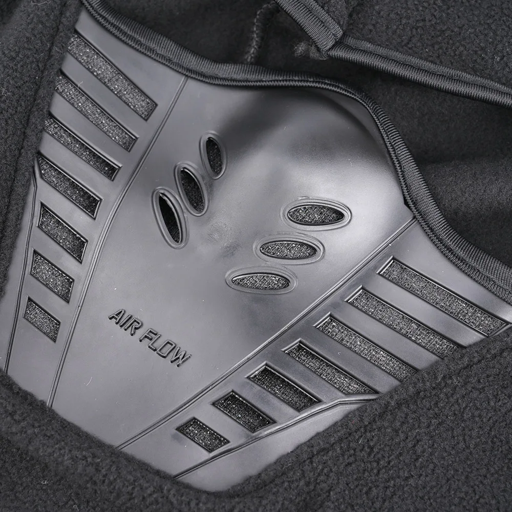 Zacro 59 см Лыжная маска для велоспорта спортивная зимняя лица термальная Флисовая