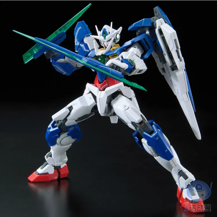 Оригинальная модель Gundam RG 1/144 GUNDAM GNT-0000 00 QAN[T] 00Q мобильный костюм Сборная
