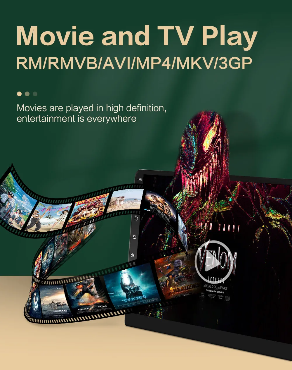 Автомобильный мультимедийный плеер панорамный люк на Android 128 6 ГБ ОЗУ 360 Гб ПЗУ