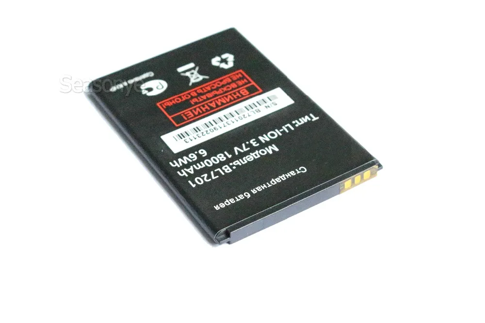 Новинка 5 шт./лот 1800 мАч/7201 Вт ч BL7201 сменный литий ионный аккумулятор для FLY BL 445 IQ445