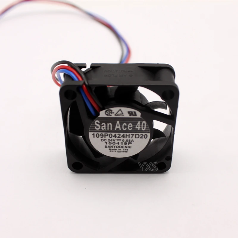 109P0424H7D20 DC 24V 1 92 W 0.08A 4015 40*40*15 мм 4 см 3 провода Вентилятор охлаждения|fan fan|fan coolingfan 24v |
