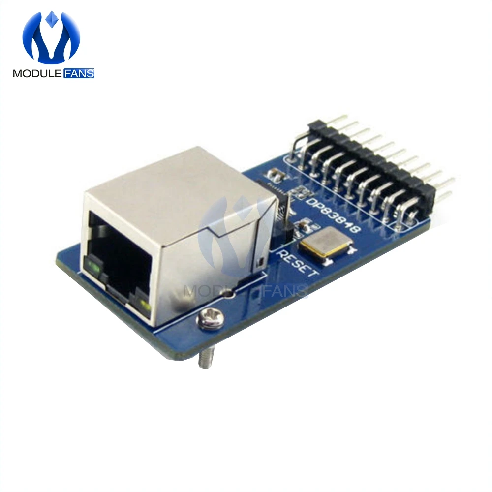 DP83848 Ethernet физический уровень трансивера RJ45 плата управления интерфейса