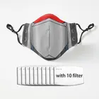 Маска уличная Женская многоразовая с фильтром и дизайном